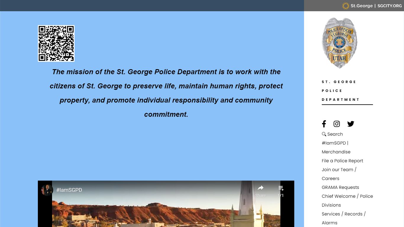 I AM SGPD - St. George, Utah